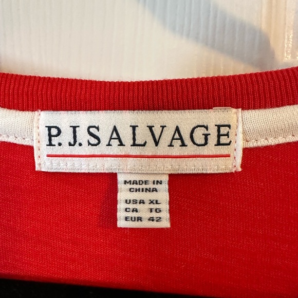 ❤️ BOGO NWT PJ Salvage “Red Hot” T-shirt Size XL - Picture 4 of 12